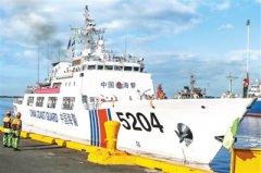 中国海警舰艇首访菲律宾